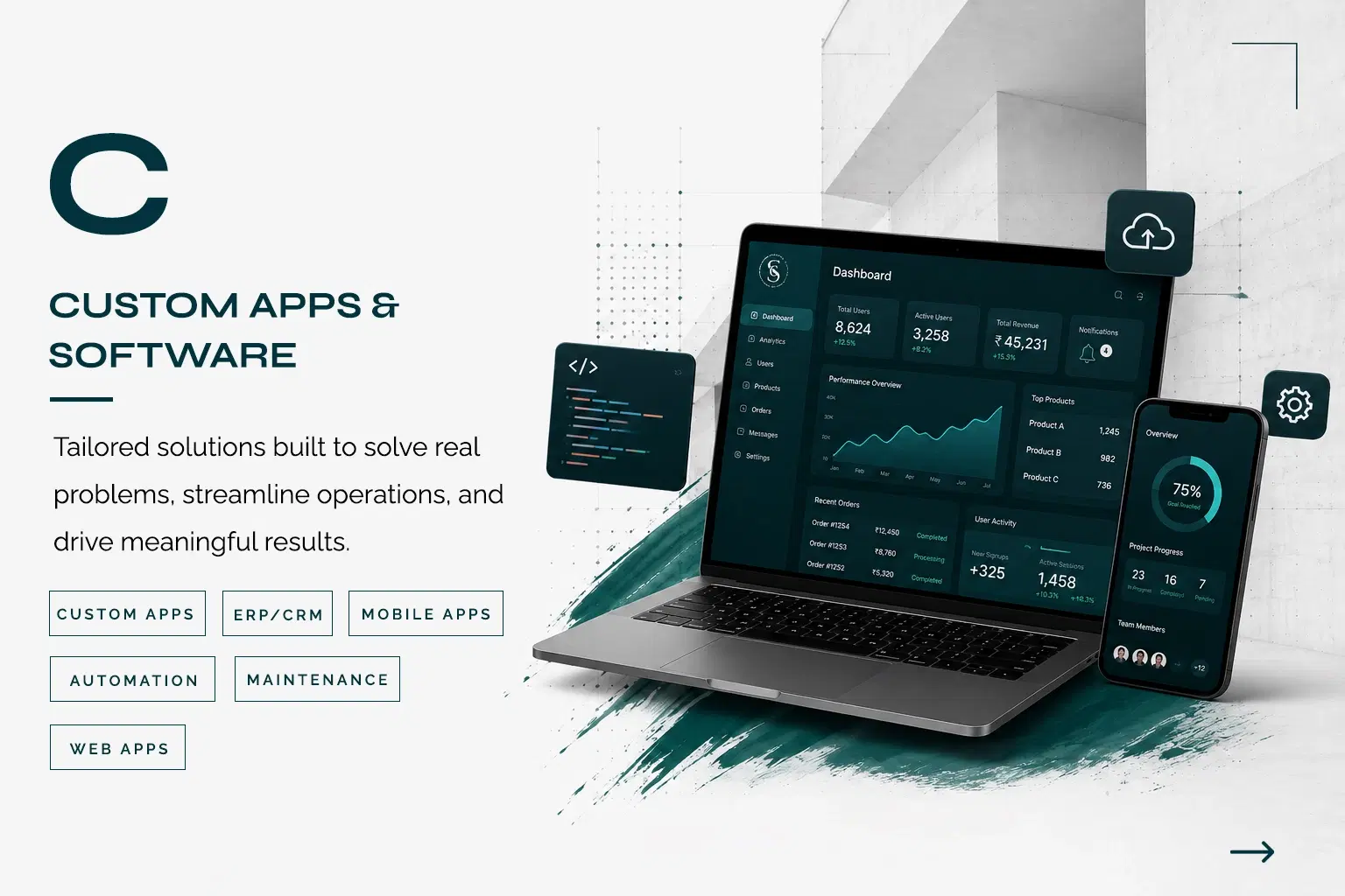 Custom Apps & Software